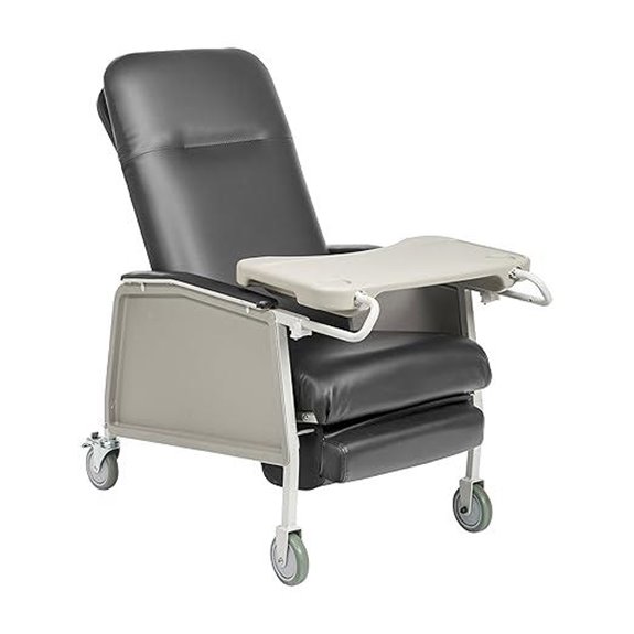 Drive Medical Bariatric Recliner with Tray