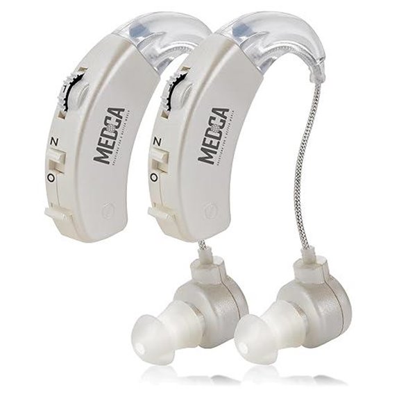 Behind the Ear Hearing Amplifier with Noise Reduction