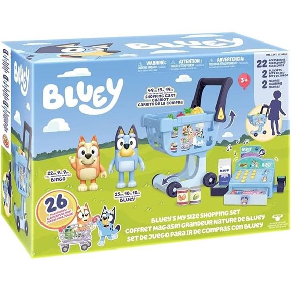 Bluey My Size Shopping Set for Kids