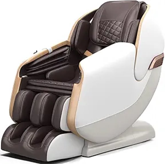 Real Relax Zero Gravity Massage Chair (Brown)