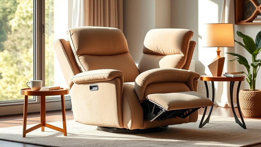 comfortable supportive adjustable recliner