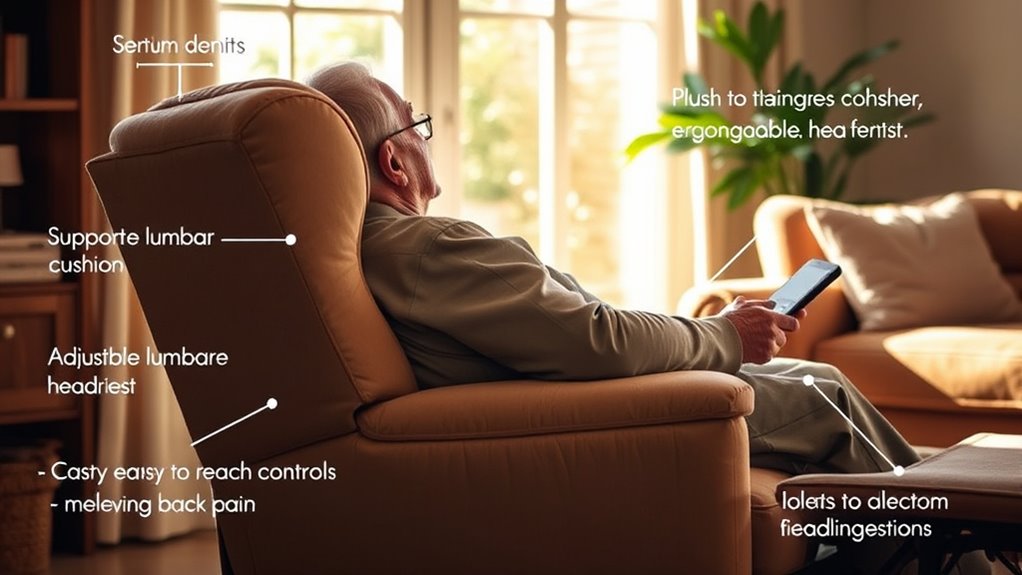 comfortable supportive recliner