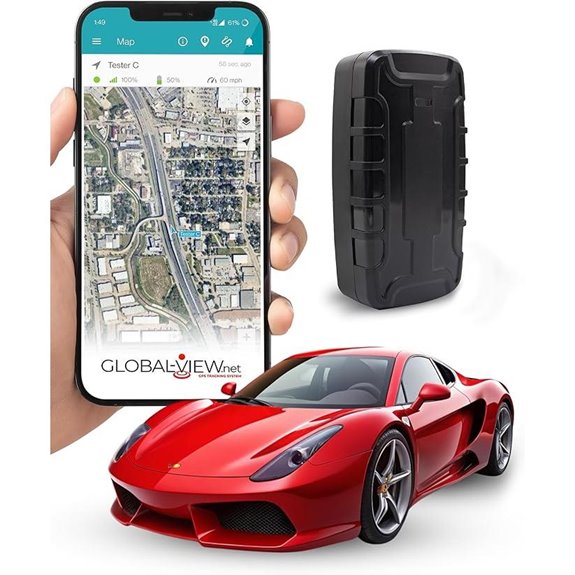 Hidden Magnetic GPS Tracker with Long Battery