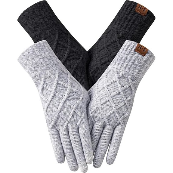 Reach Star Women's Touch Screen Thermal Winter Gloves
