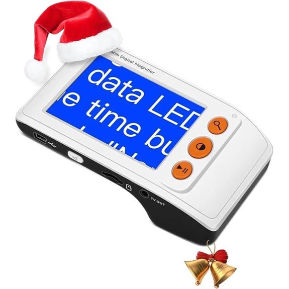 digital magnifier with screen