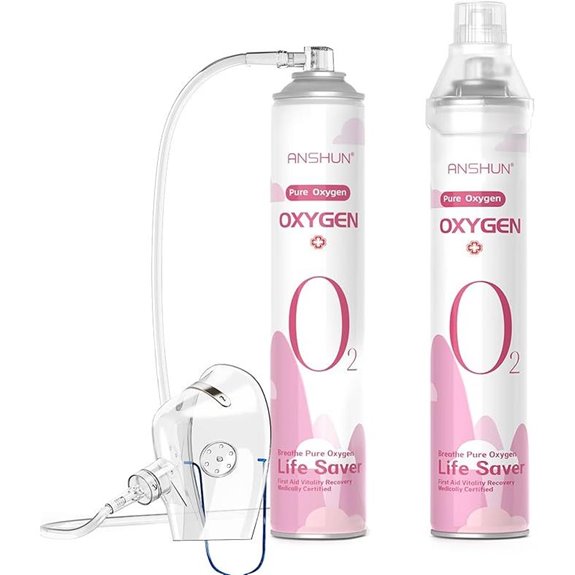 Portable 10L Oxygen Tank 2-Pack for Outdoor Use