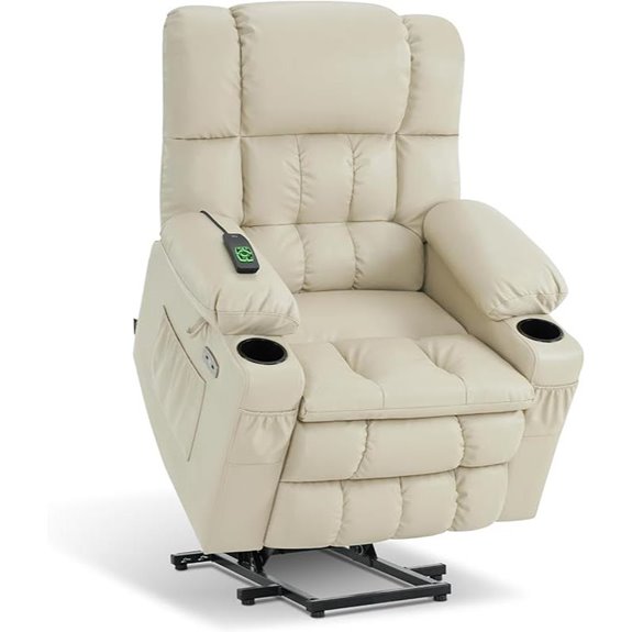 MCombo Dual Motor Recliner with Heat & Massage