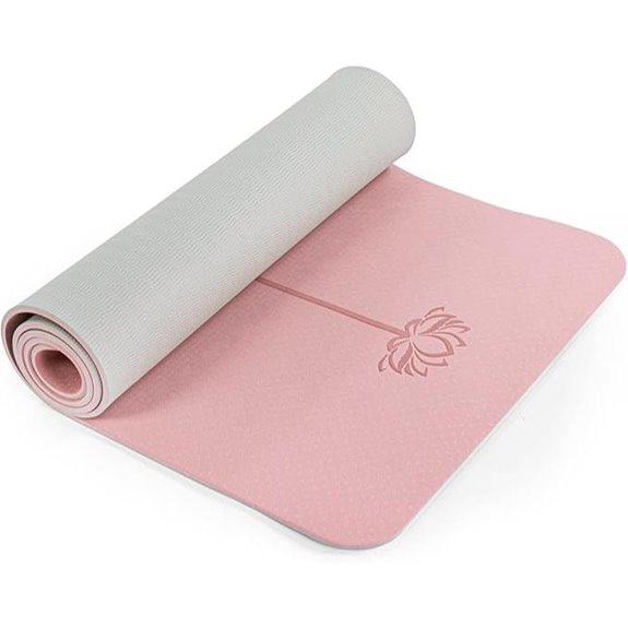 Non-Slip Eco Yoga Mat with Carrying Sling