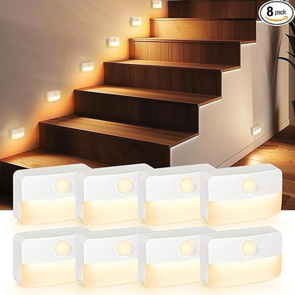 8 Pack Wireless Motion Sensor Night Lights