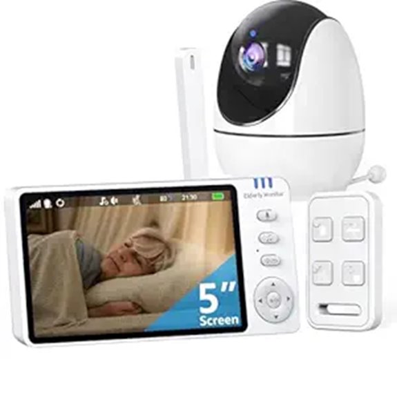 Elderly Care Monitor with Camera and Call Button