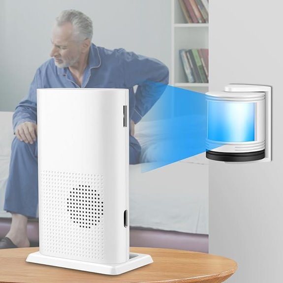 Wireless Bed Sensor Alarm for Elderly Fall Prevention