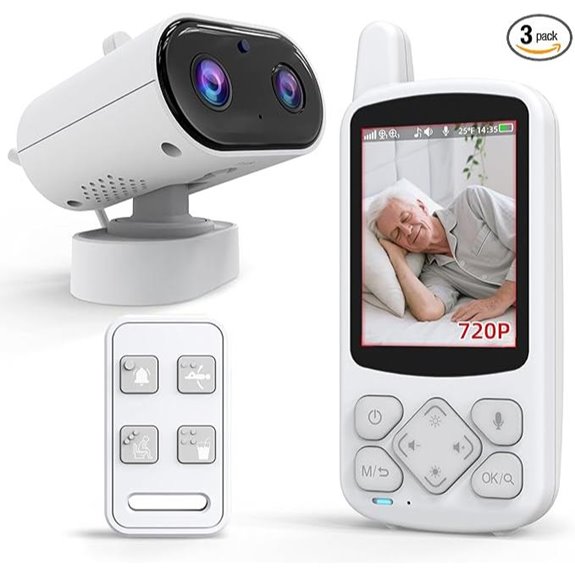 CallToU Elderly Monitor with Camera and Audio