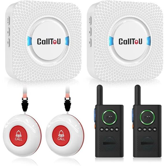 CallToU Wireless Pager & Intercom System for Elderly
