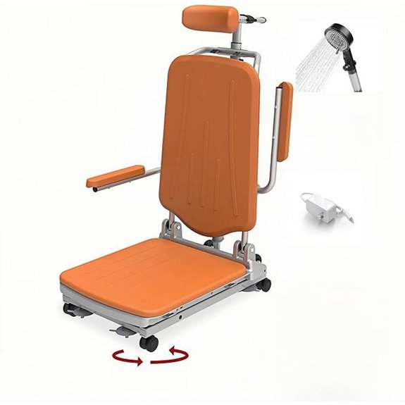 3-in-1 Electric Floor Chair Lift for Elderly