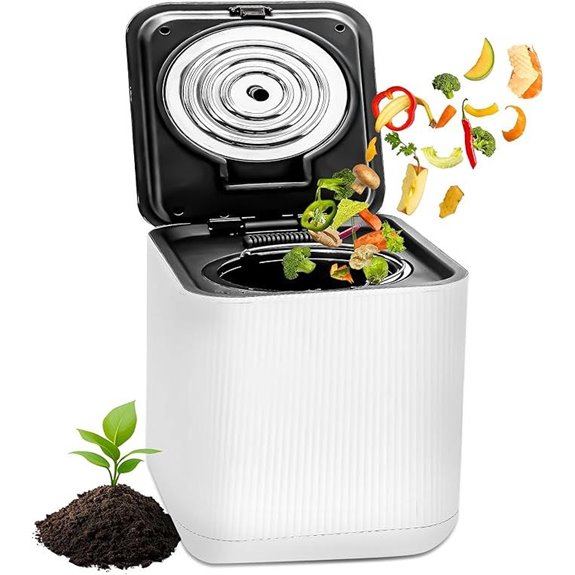 NutriChef Electric Food Composter with Auto Clean