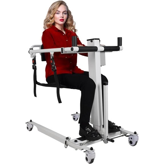 Electric Patient Lift Transfer Chair for Home Care