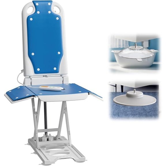 VOCIC Electric Floor Lift Chair with Suction Cups