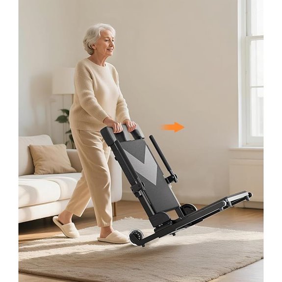 VOCIC Electric Wheelchair Lift for Seniors & Women