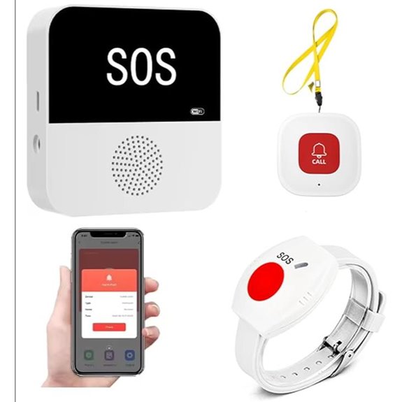 Life Alert Caregiver Pager with WiFi Emergency System