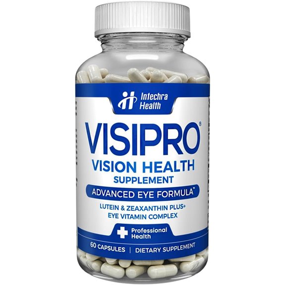 VISIPRO 20-20 Eye Health Supplement (60 Veggie Caps)