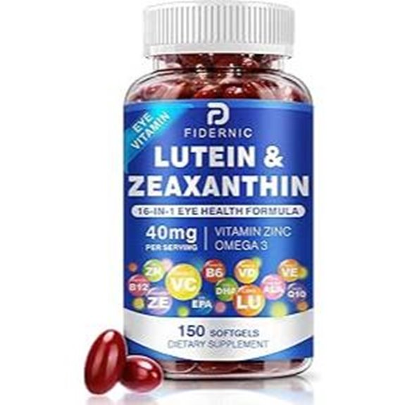 Lutein & Zeaxanthin Eye Supplement with Vitamins