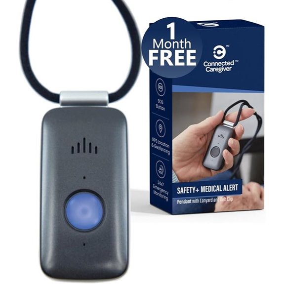 Safety+ 4G Medical Alert System with Fall Detection