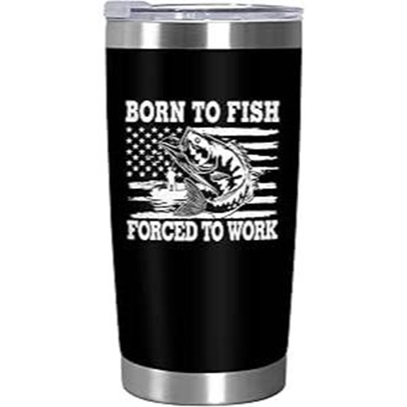 Fishing Gifts for Men - 20oz Stainless Insulated Tumbler