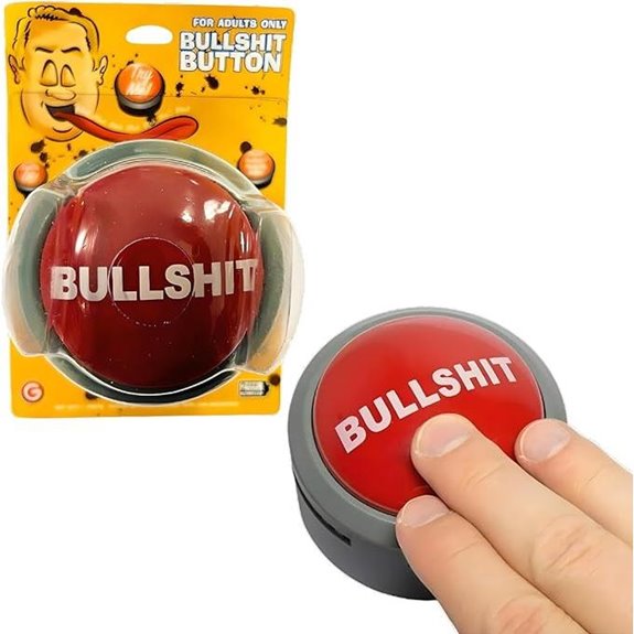 Hilarious BS Button with Sound & Flashing Light