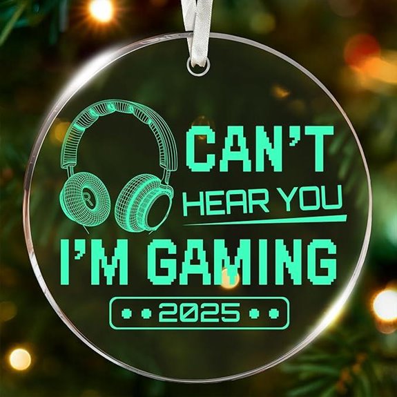 Gaming Christmas Tree Ornament - Gamer Gift Idea