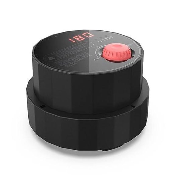 Gas Stove Timer with Auto Shutdown and Battery Display