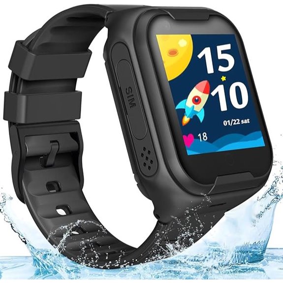 TEZILON 4G GPS Smart Watch with SOS & Tracker
