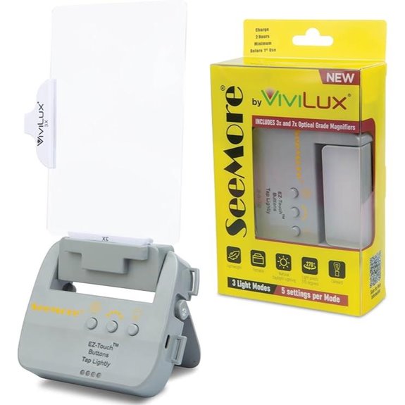 SeeMore ViviLux Hands-Free LED Magnifier Neck Light