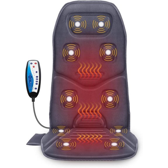 COMFIER Heated Back Massager with 10 Motors