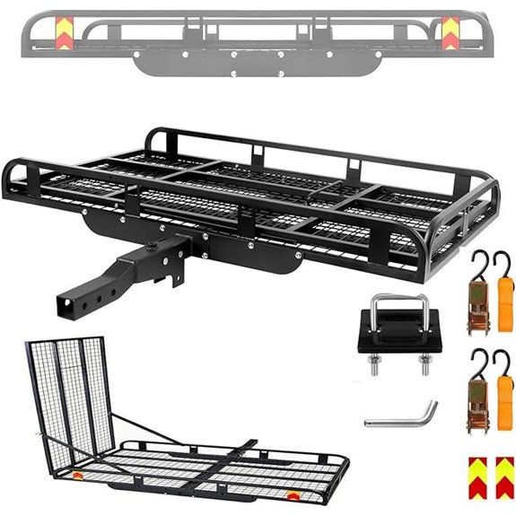Folding Mobility Scooter Carrier with Ramp 900 lbs