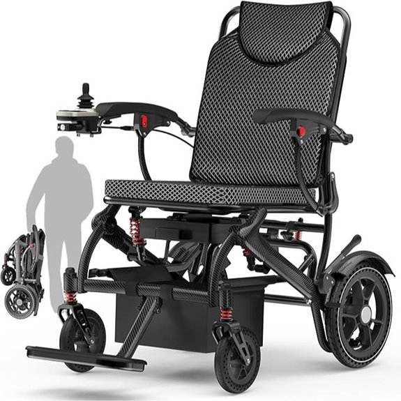 Electric Wheelchair for Adults 350 LBS Lightweight