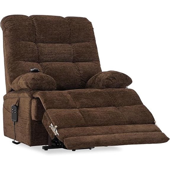 DYNOX 400 Lbs Big & Tall Recliner with Massage