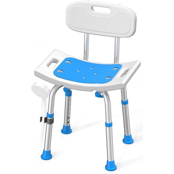HOMLAND Heavy Duty Shower Chair for Seniors