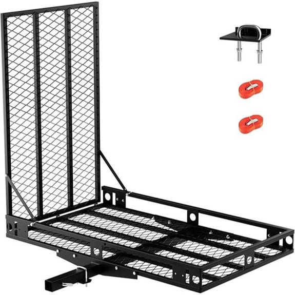 Goplus Heavy Duty Hitch Cargo Carrier for SUVs