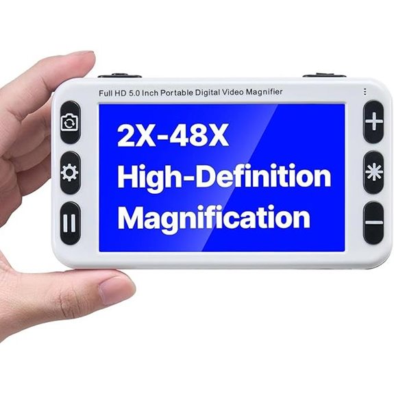 Vevor 5-Inch HD Digital Magnifier with Dual Lens