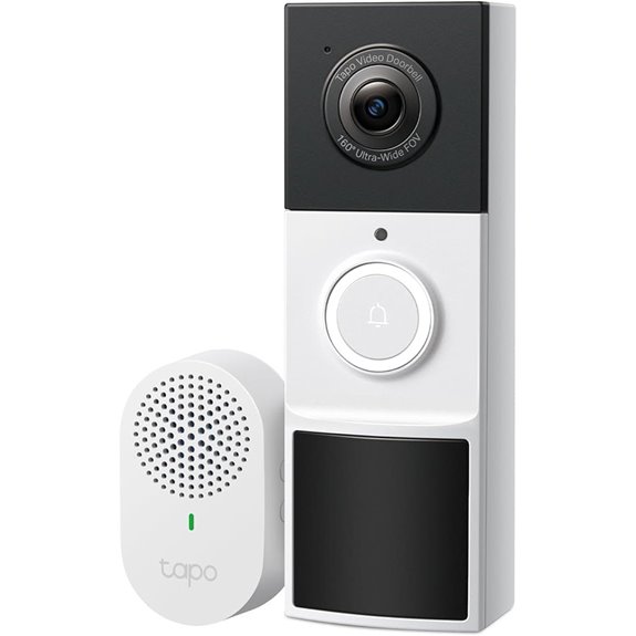Tapo 2K Wi-Fi Video Doorbell with Night Vision