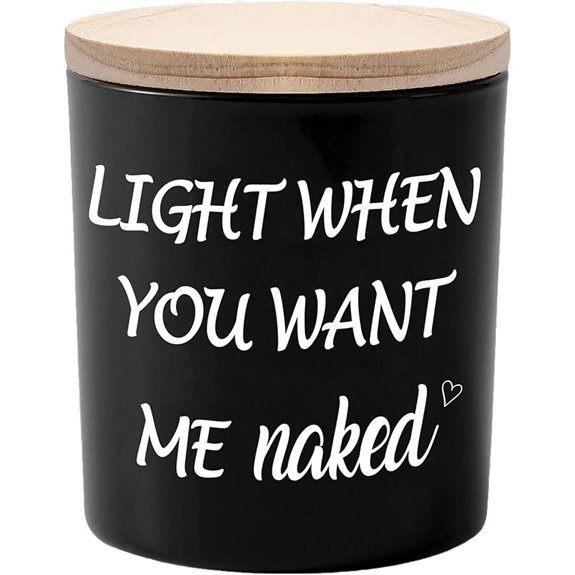 Funny Scented Sandalwood Candle for Men