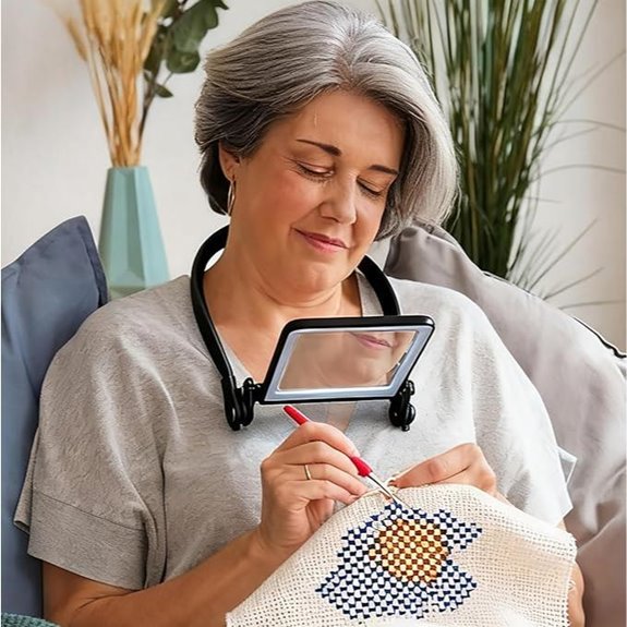 Magnifying Glass with Light for Reading and Close Work