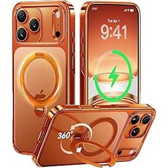 CASEKOO iPhone 17 Pro Max Case with Magnetic Stand