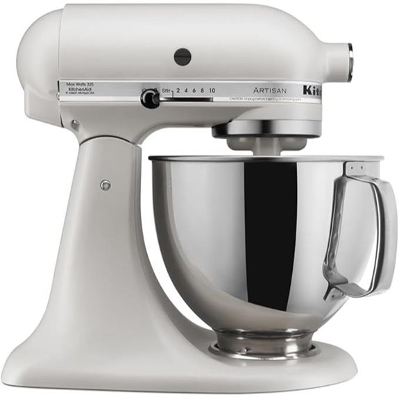 KitchenAid 5 Quart Tilt-Head Stand Mixer with Pouring Shield