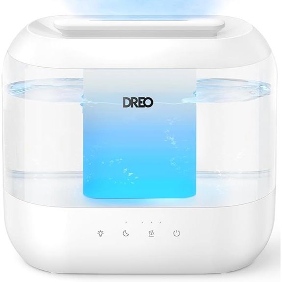 Dreo 4L Quiet Top Fill Humidifier for Large Rooms