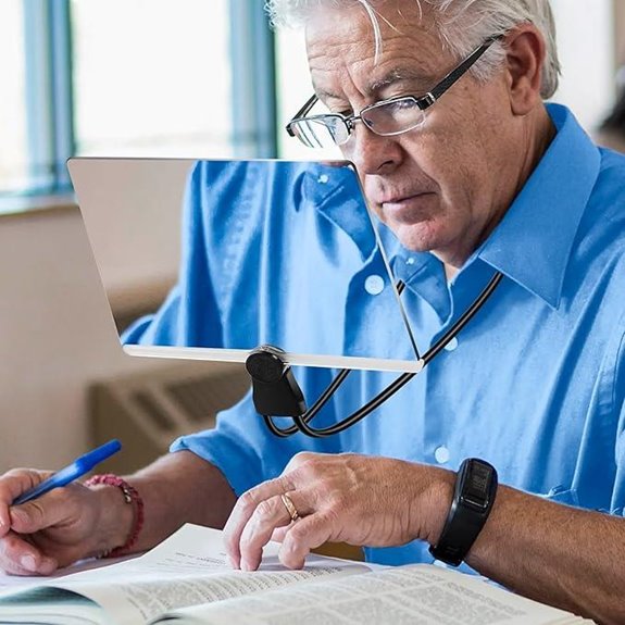 large hands free magnifier