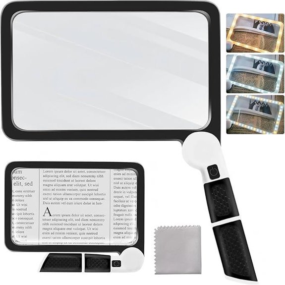 large led magnifying glass