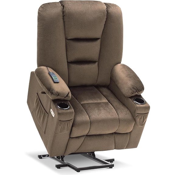 MCombo Large Power Recliner with Massage and Heat