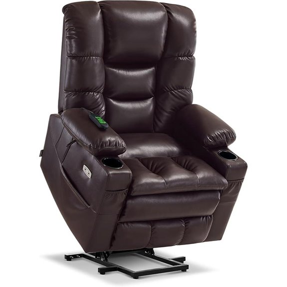 MCombo Large Power Recliner with Massage and Heating