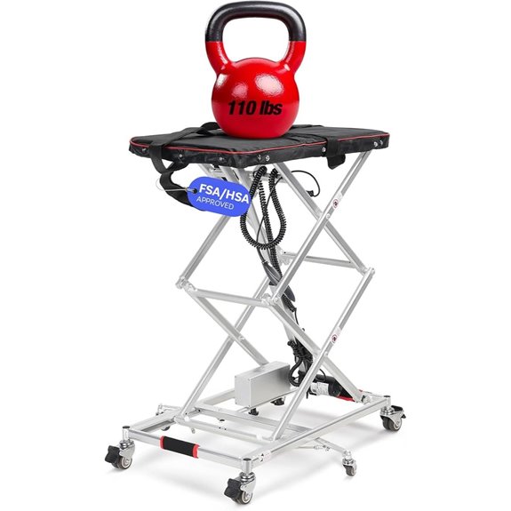 Culver Portable Electric Wheelchair Lift (25 lbs 4000N)